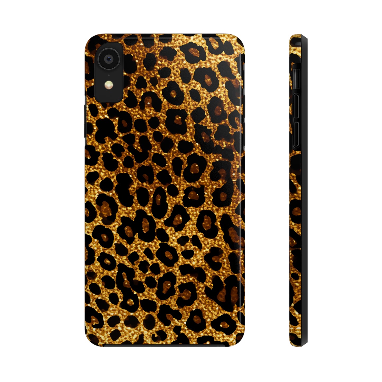 Cheetah Print design Tough Phone Case compatible with a large variety of iPhone models, Birthday Gift, Phone Case