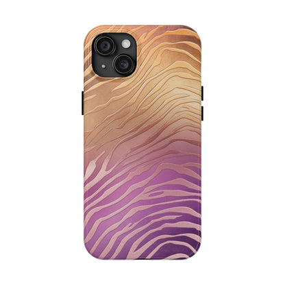 Modern Twist Zebra print design Phone Case- Lightweight, Impact Resistant Cover for iPhone 6, 6s, 12, 13, 14, 15