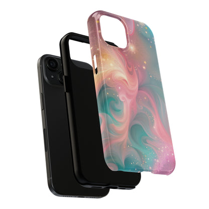 Pastel Pattern Design Tough Phone Case compatible with a large variety of iPhone models, Phone Case, Gift