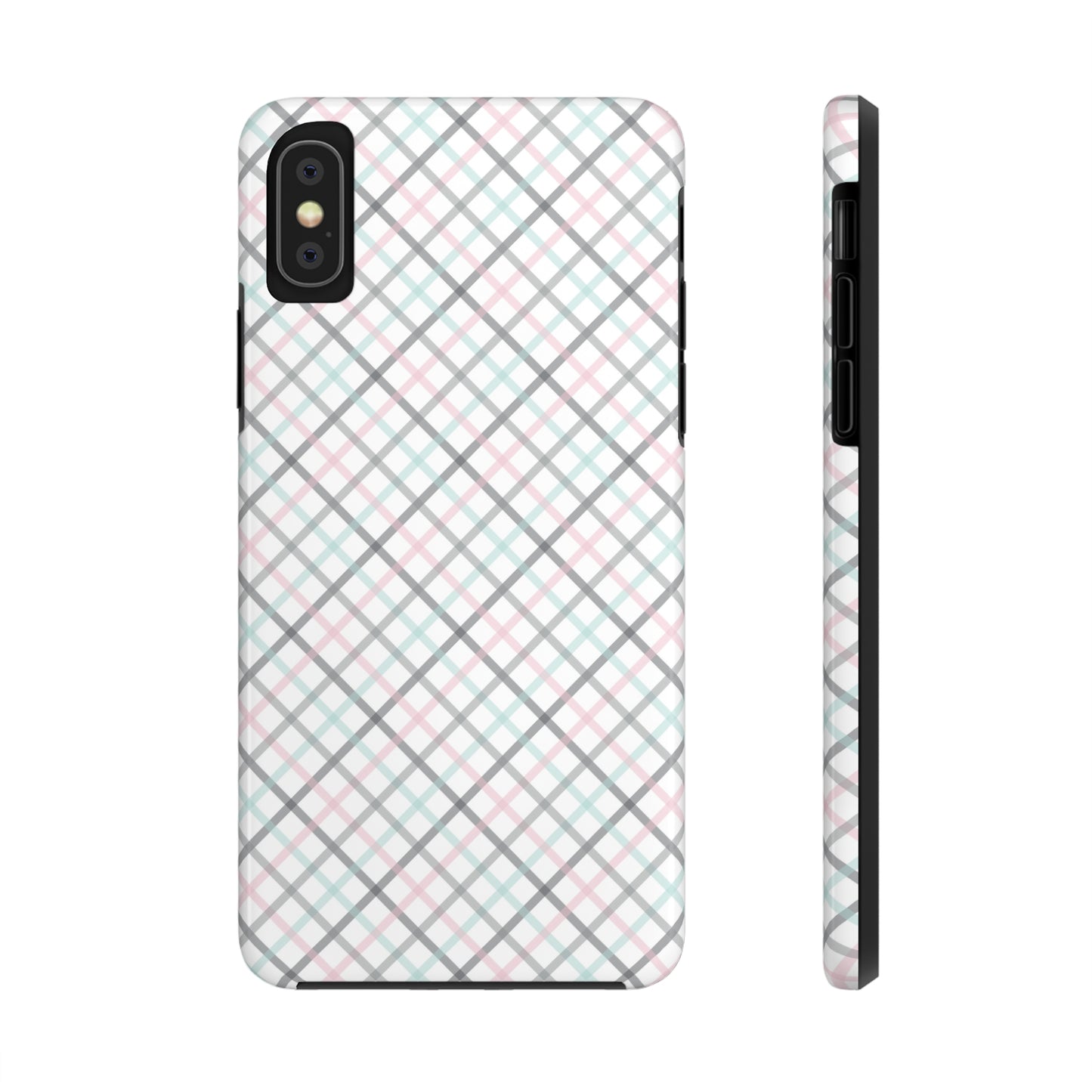 Multicolor Striped Pattern design Tough Phone Case compatible with a large variety of iphone models