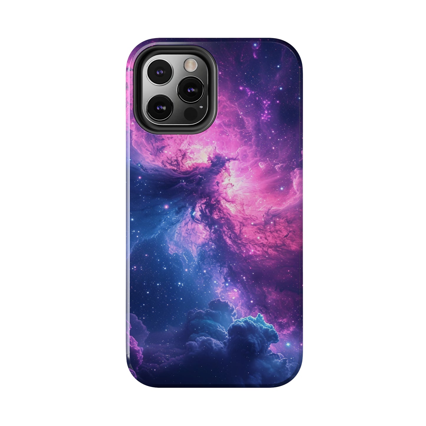 Cosmic Landscape Starry Night Design Phone Case- Lightweight, Impact Resistant Cover for iPhone 6, 6s, 12, 13, 14, 15