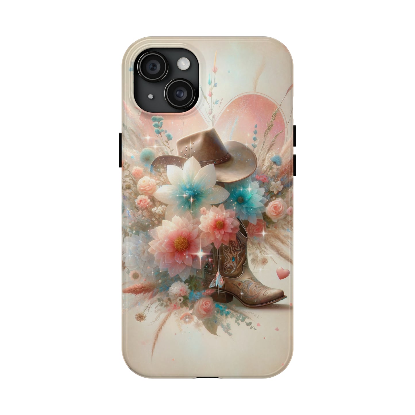 Western Boho Pattern Design Tough Phone Case compatible with a large variety of iPhone models, Gift, Phone Case