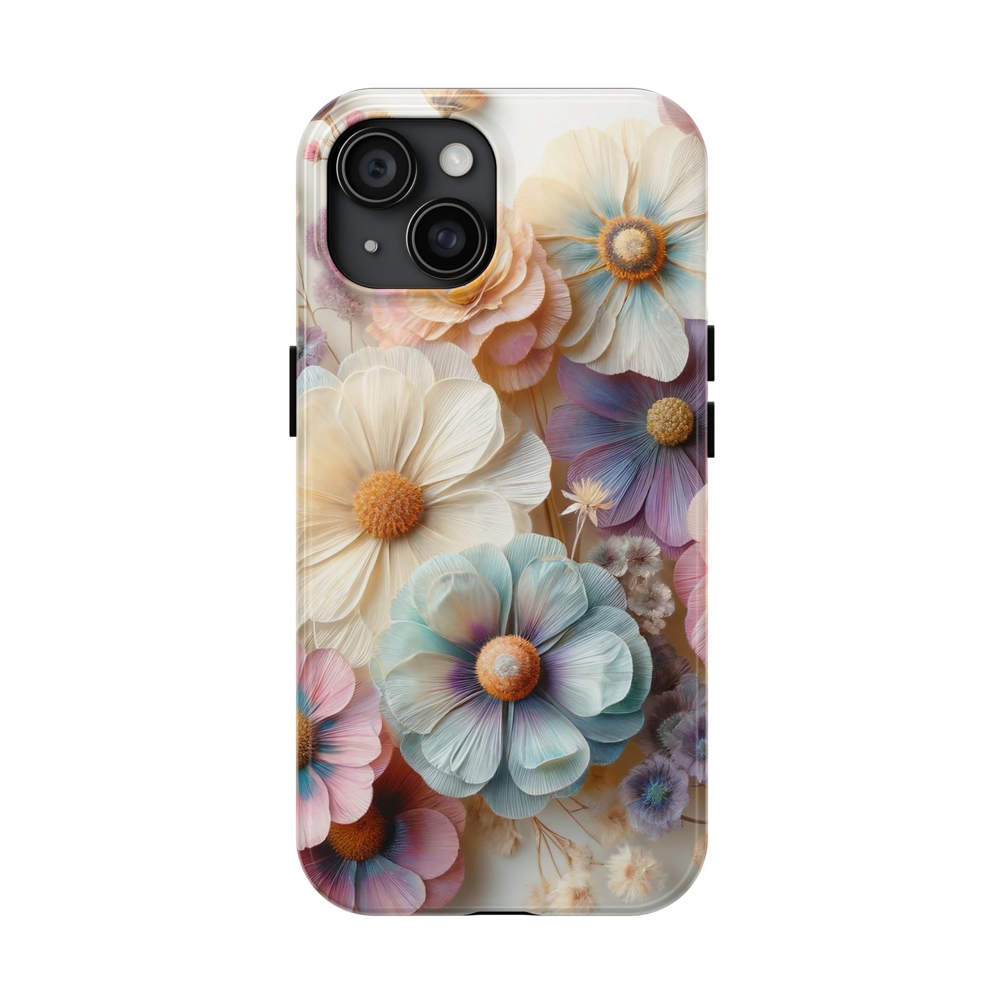 Beautiful Spring Flower Bouquet Digital print Design Tough Phone Case compatible with a large variety of iPhone models, Gift, Phone Case