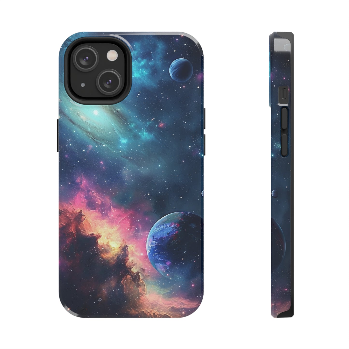 Galaxy pattern Digital print Design Tough Phone Case compatible with a large variety of iPhone models, Gift, Phone Case