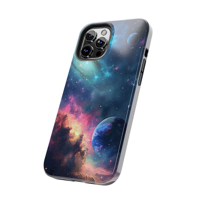 Galaxy pattern Digital print Design Tough Phone Case compatible with a large variety of iPhone models, Gift, Phone Case