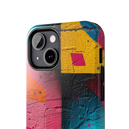 Graffiti Artwork Design Phone Case- Lightweight, Impact Resistant Cover for iPhone 6, 6s, 12, 13, 14, 15