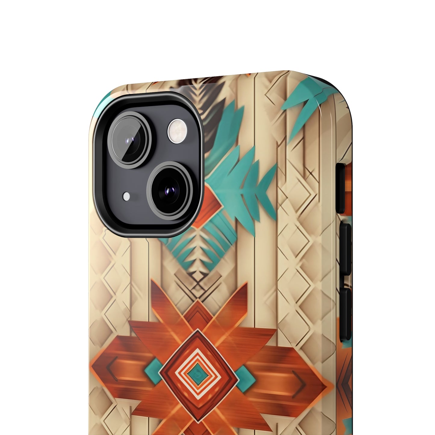 Beautiful Native American Pattern Design Tough Phone Case compatible with a large variety of iPhone models, Gift, Phone Case