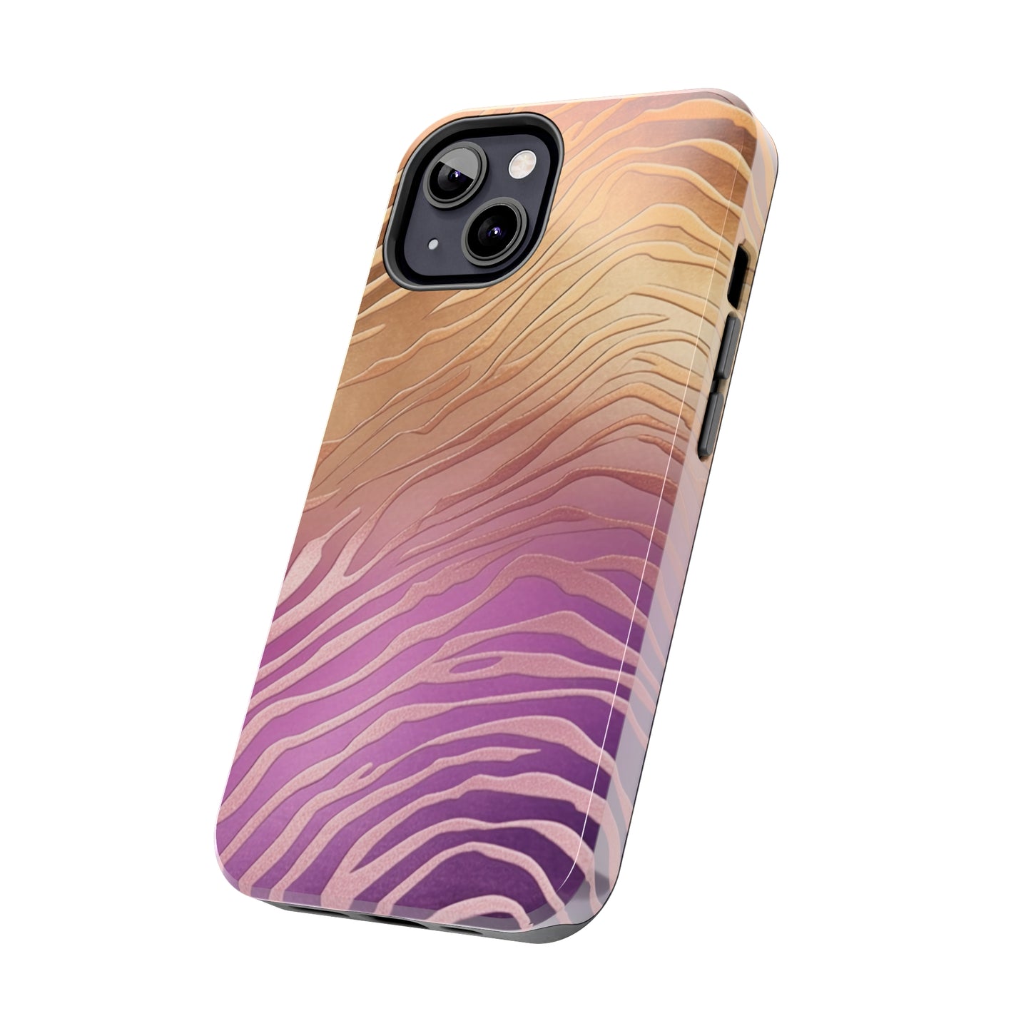 Modern Twist Zebra print design Phone Case- Lightweight, Impact Resistant Cover for iPhone 6, 6s, 12, 13, 14, 15