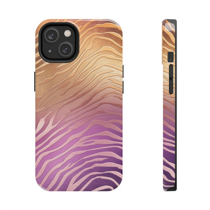 Modern Twist Zebra print design Phone Case- Lightweight, Impact Resistant Cover for iPhone 6, 6s, 12, 13, 14, 15