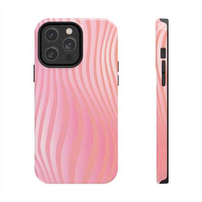 Pink Zebra Design Tough Phone Case compatible with a large variety of iphone models, Gift, Phone Case