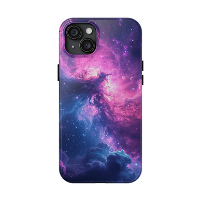 Cosmic Landscape Starry Night Design Phone Case- Lightweight, Impact Resistant Cover for iPhone 6, 6s, 12, 13, 14, 15