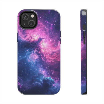 Cosmic Landscape Starry Night Design Phone Case- Lightweight, Impact Resistant Cover for iPhone 6, 6s, 12, 13, 14, 15