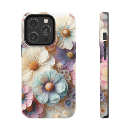 Beautiful Spring Flower Bouquet Digital print Design Tough Phone Case compatible with a large variety of iPhone models, Gift, Phone Case