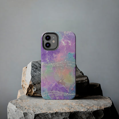 Watercolor print design Tough Phone Case compatible with a large variety of iphone models