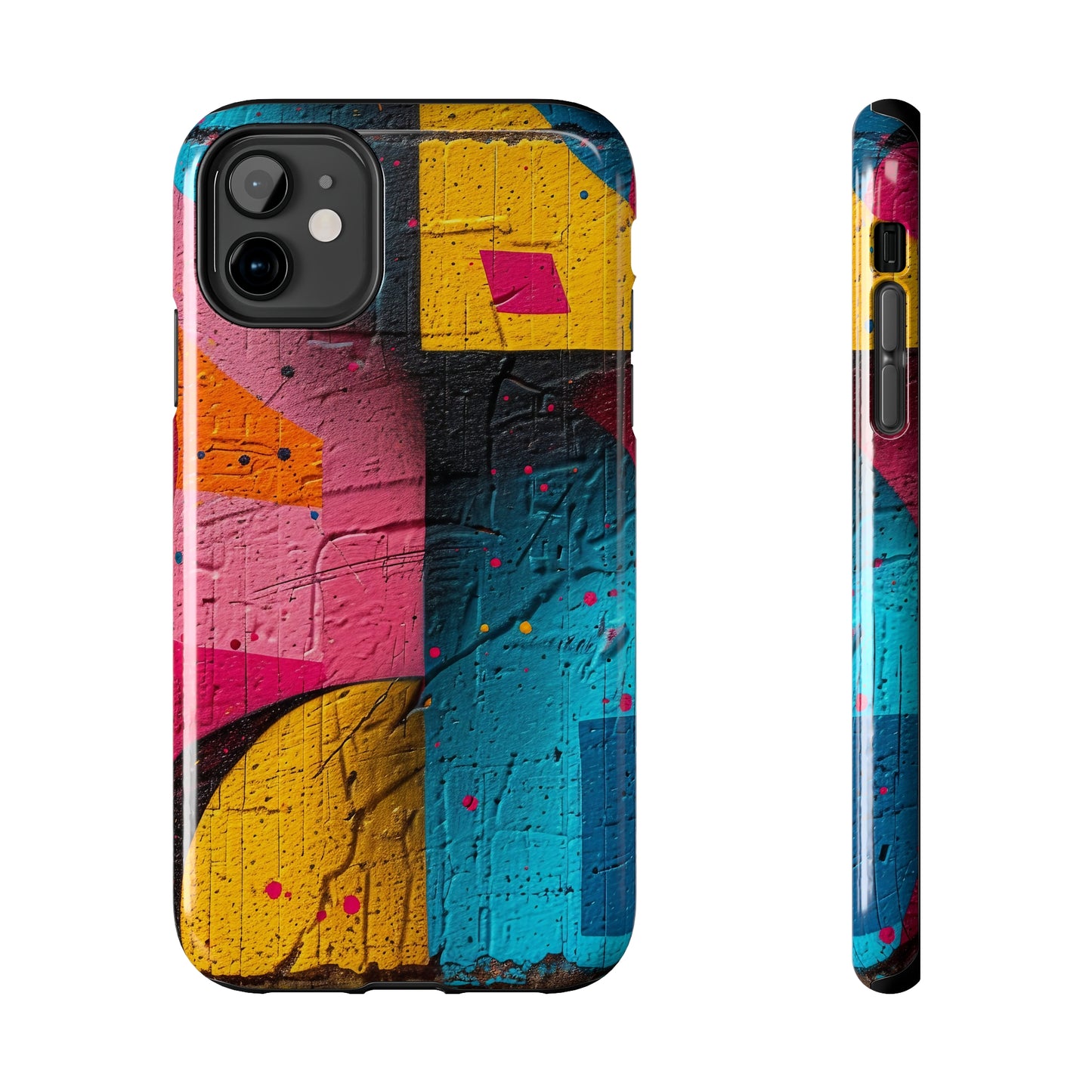 Graffiti Artwork Design Phone Case- Lightweight, Impact Resistant Cover for iPhone 6, 6s, 12, 13, 14, 15