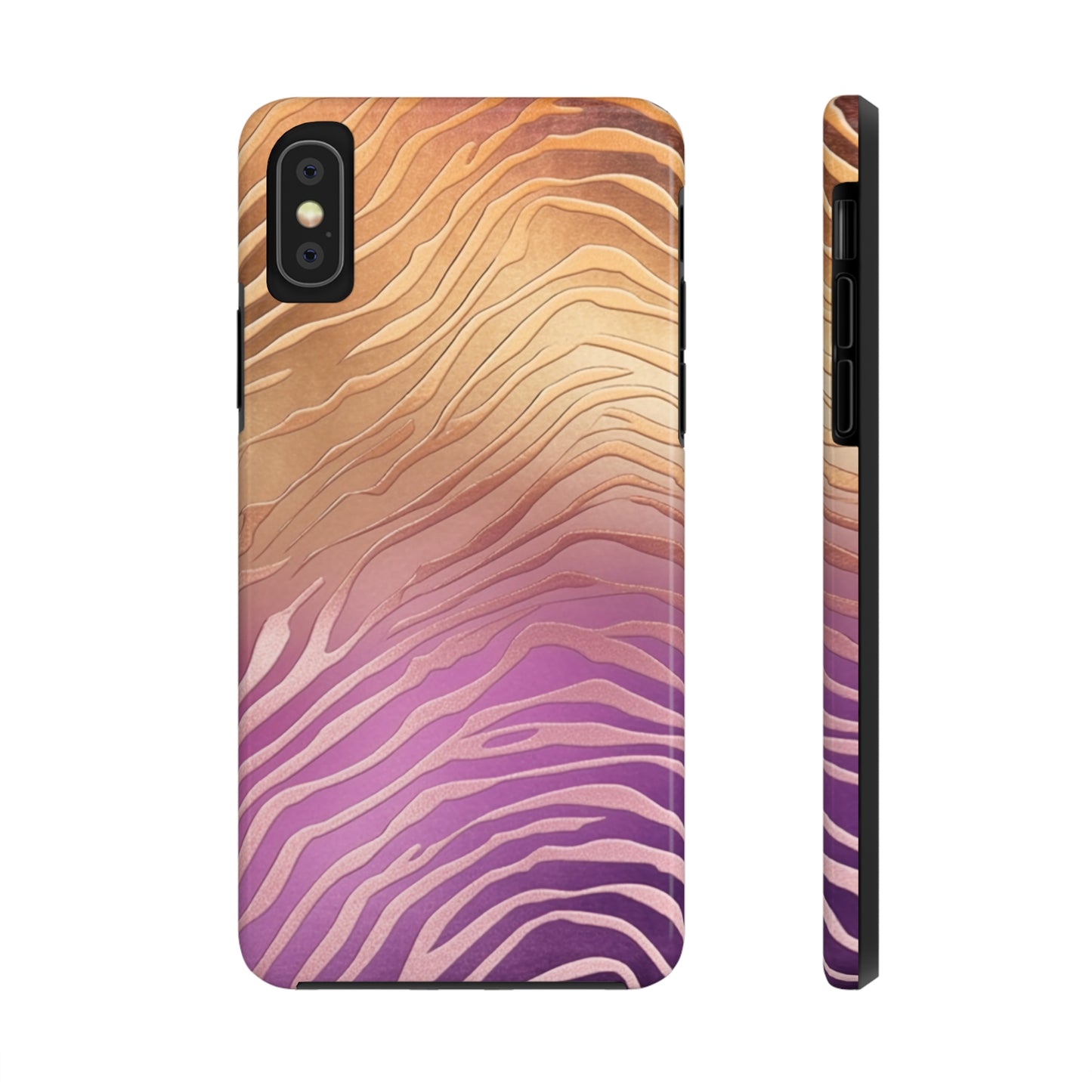 Modern Twist Zebra print design Phone Case- Lightweight, Impact Resistant Cover for iPhone 6, 6s, 12, 13, 14, 15