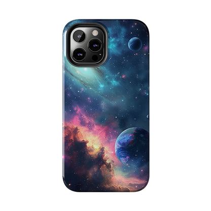 Galaxy pattern Digital print Design Tough Phone Case compatible with a large variety of iPhone models, Gift, Phone Case