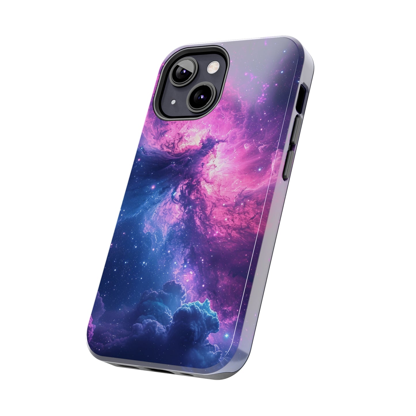 Cosmic Landscape Starry Night Design Phone Case- Lightweight, Impact Resistant Cover for iPhone 6, 6s, 12, 13, 14, 15