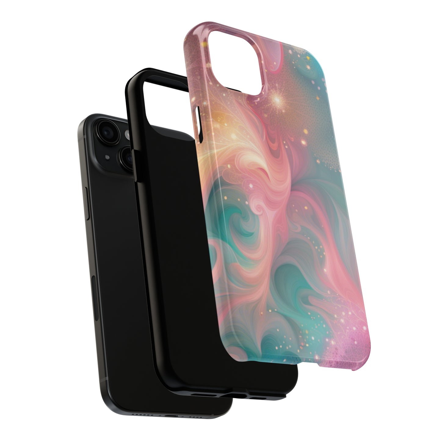 Pastel Pattern Design Tough Phone Case compatible with a large variety of iPhone models, Phone Case, Gift