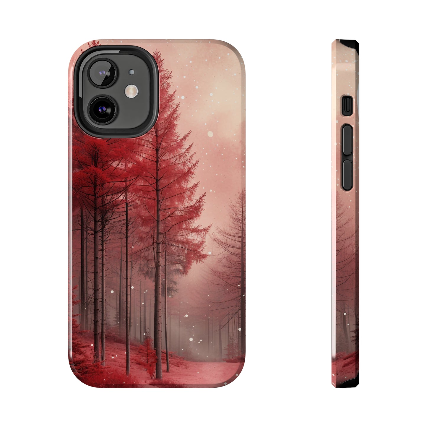 Enchanted Forest Design Phone Case- Lightweight, Impact Resistant Cover for iPhone 6, 6s, 12, 13, 14, 15