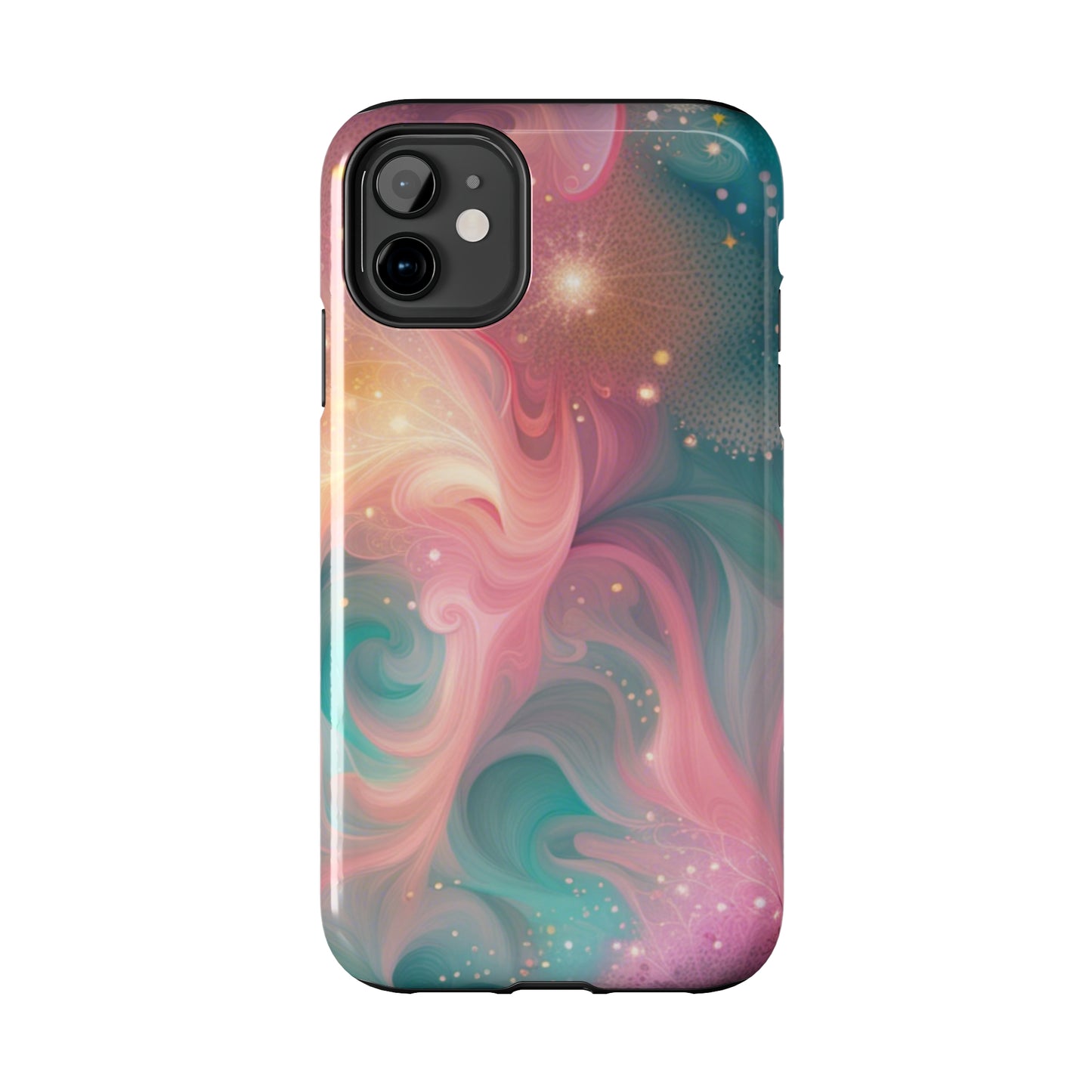 Pastel Pattern Design Tough Phone Case compatible with a large variety of iPhone models, Phone Case, Gift