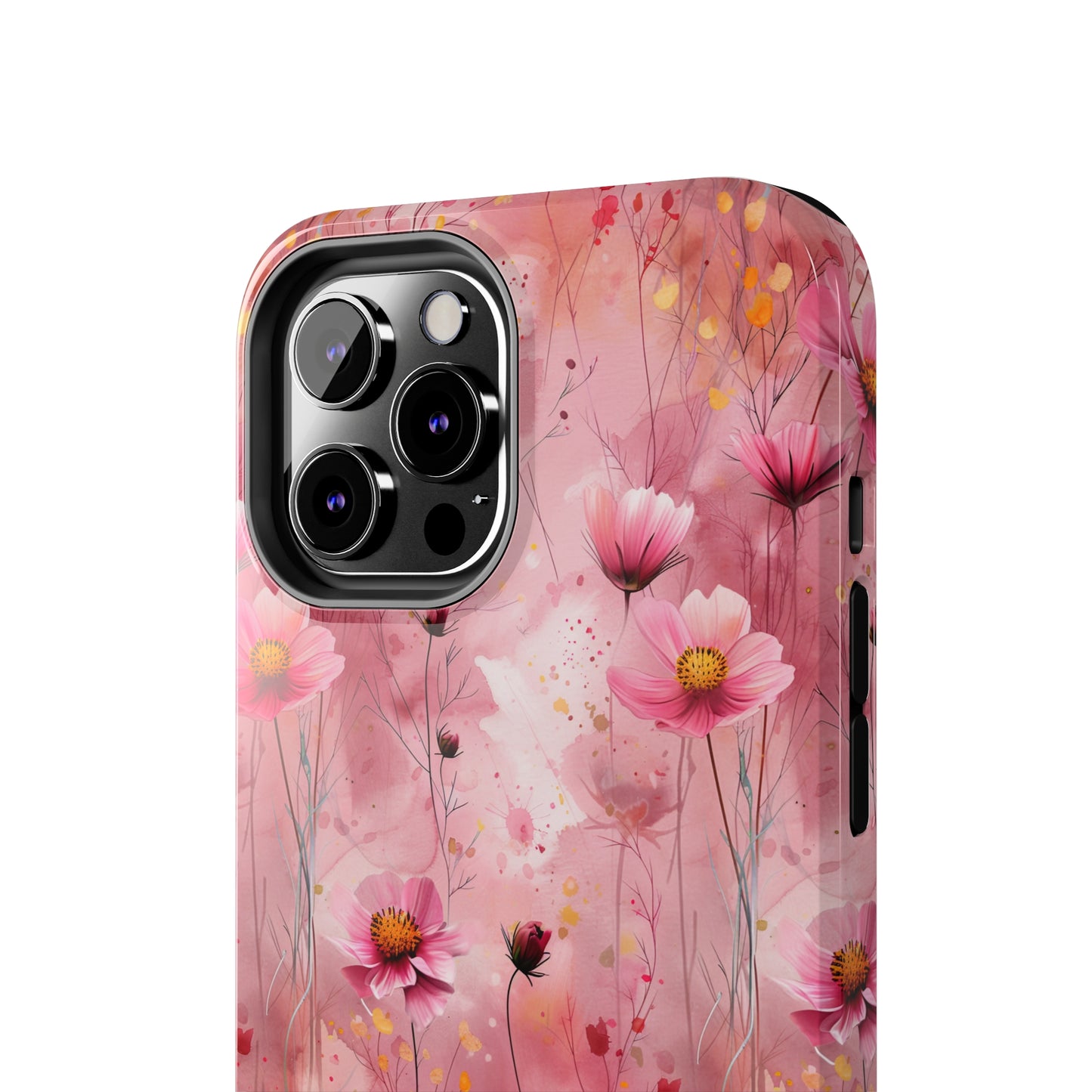 Pastel Grunge Floral pattern iPhone Case, Aesthetic Phone Cover, Artsy Floral Design, Protective Phone Cover compatible with a large variety of iPhone models, Phone Case, Gift