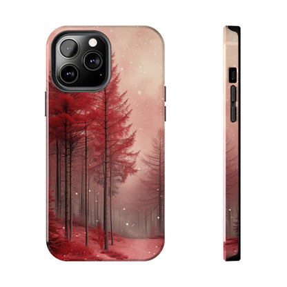 Enchanted Forest Design Phone Case- Lightweight, Impact Resistant Cover for iPhone 6, 6s, 12, 13, 14, 15