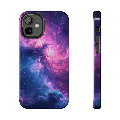 Cosmic Landscape Starry Night Design Phone Case- Lightweight, Impact Resistant Cover for iPhone 6, 6s, 12, 13, 14, 15