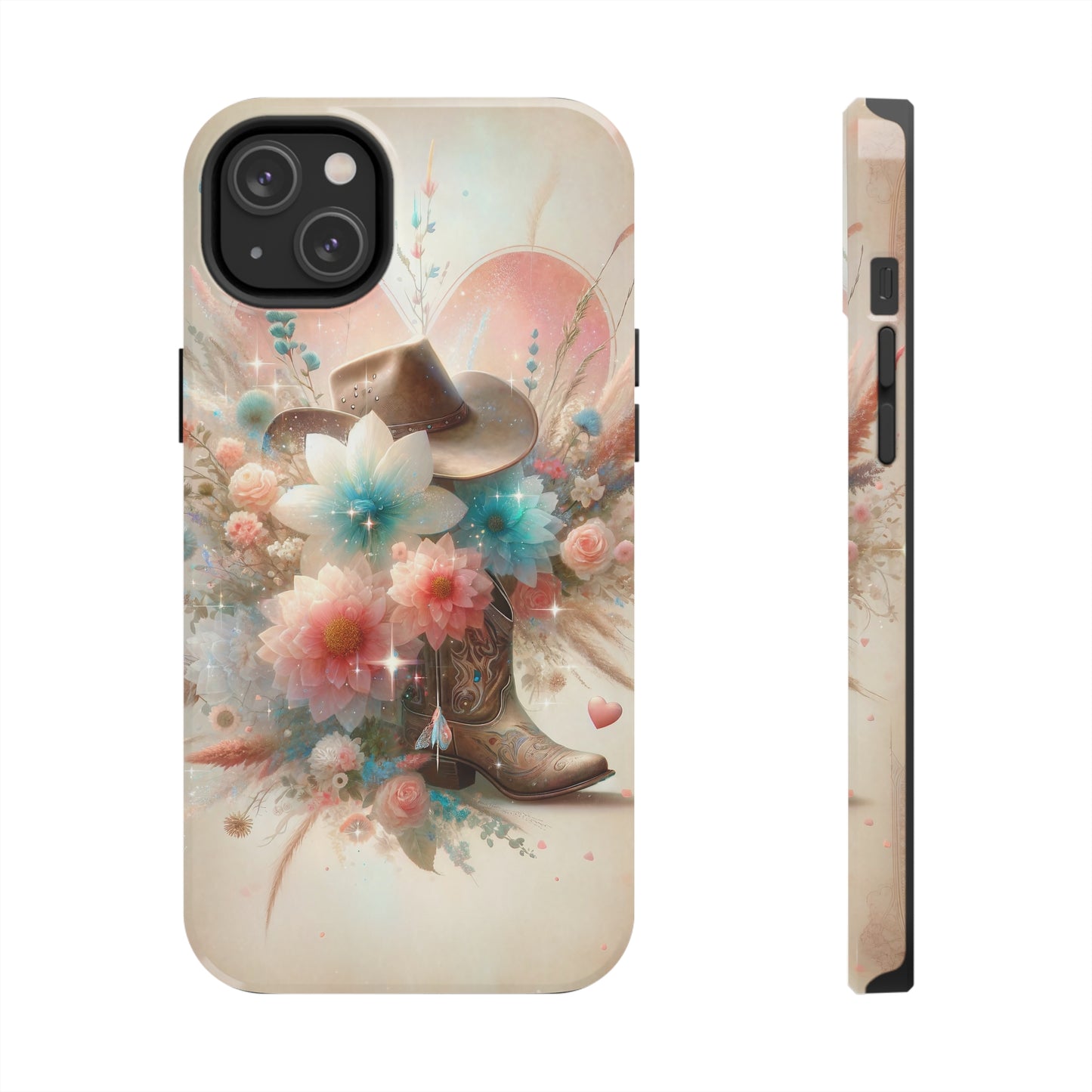 Western Boho Pattern Design Tough Phone Case compatible with a large variety of iPhone models, Gift, Phone Case