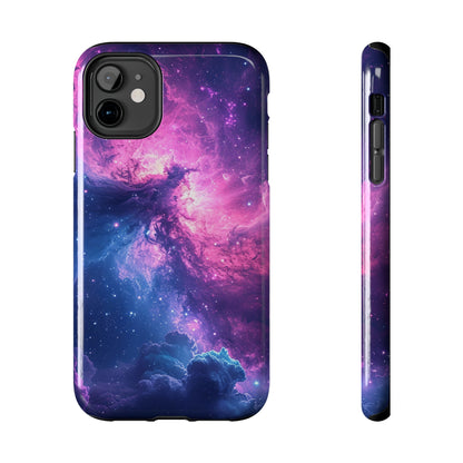 Cosmic Landscape Starry Night Design Phone Case- Lightweight, Impact Resistant Cover for iPhone 6, 6s, 12, 13, 14, 15