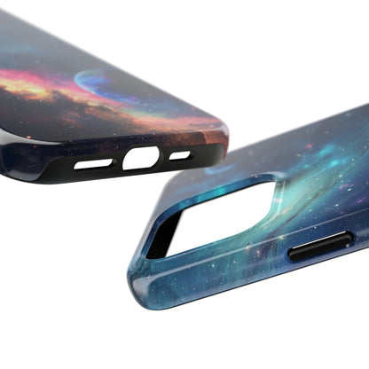 Galaxy pattern Digital print Design Tough Phone Case compatible with a large variety of iPhone models, Gift, Phone Case