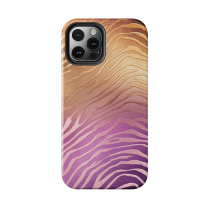 Modern Twist Zebra print design Phone Case- Lightweight, Impact Resistant Cover for iPhone 6, 6s, 12, 13, 14, 15