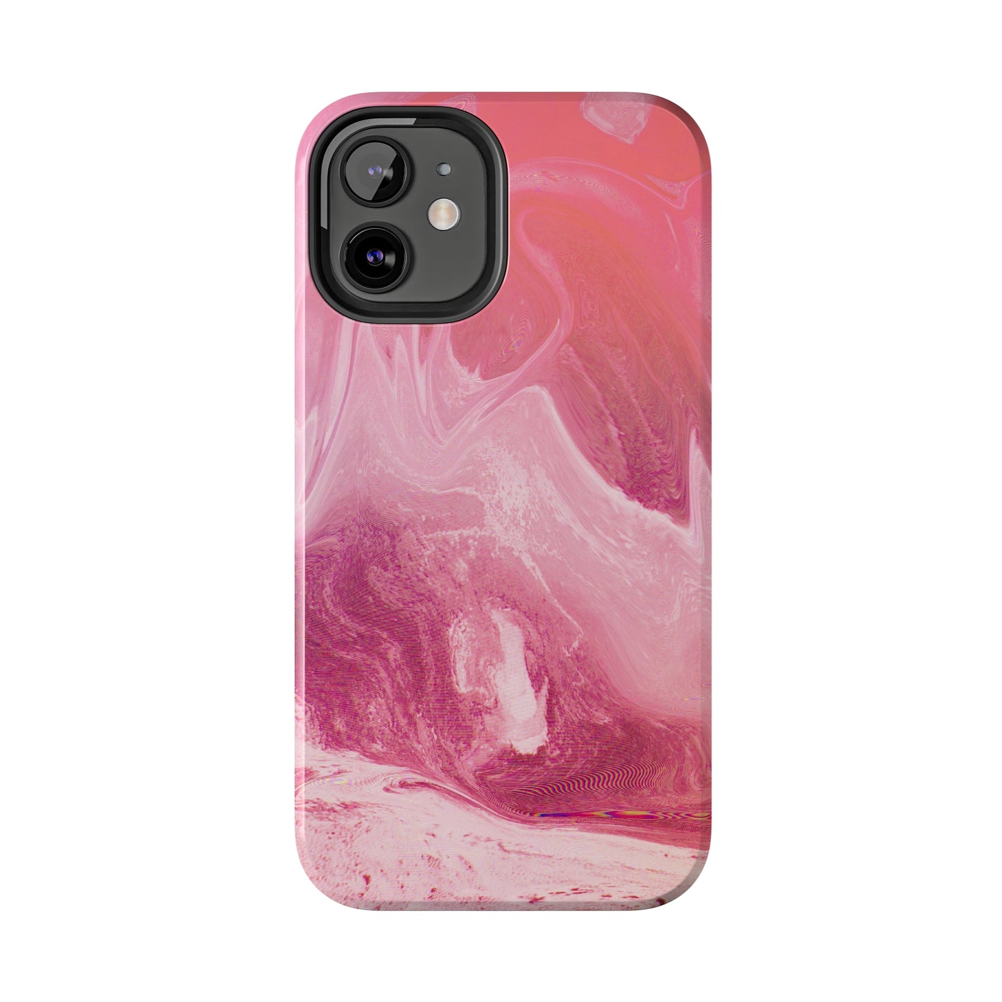 Pink Marble Design Tough Phone Case compatible with a large variety of iphone models, Gift, Phone Case