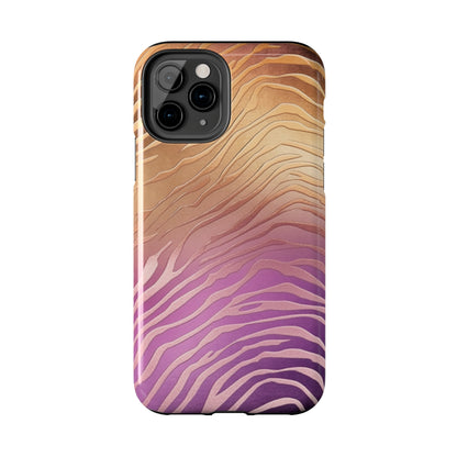 Modern Twist Zebra print design Phone Case- Lightweight, Impact Resistant Cover for iPhone 6, 6s, 12, 13, 14, 15