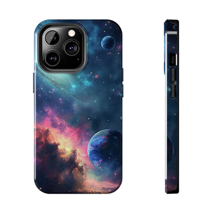 Galaxy pattern Digital print Design Tough Phone Case compatible with a large variety of iPhone models, Gift, Phone Case