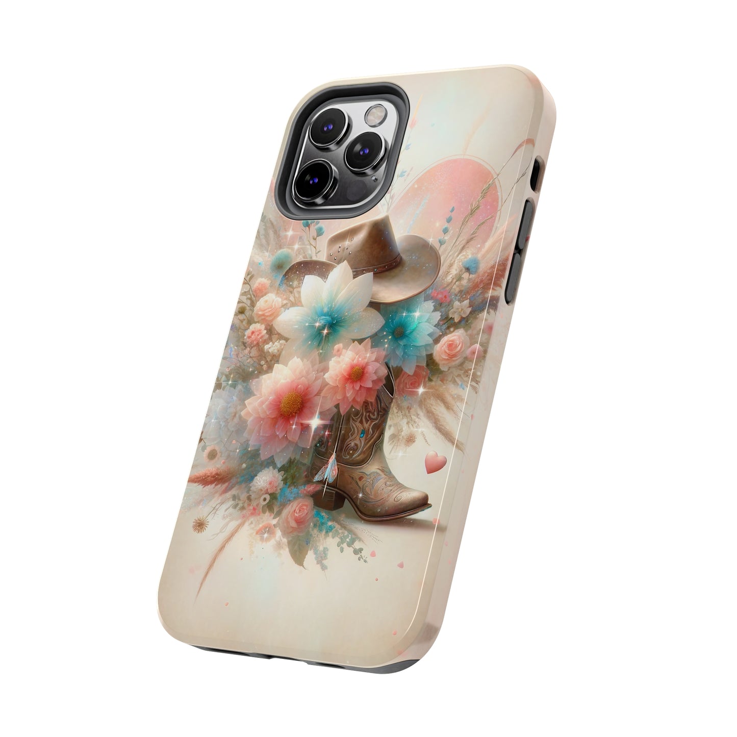 Western Boho Pattern Design Tough Phone Case compatible with a large variety of iPhone models, Gift, Phone Case