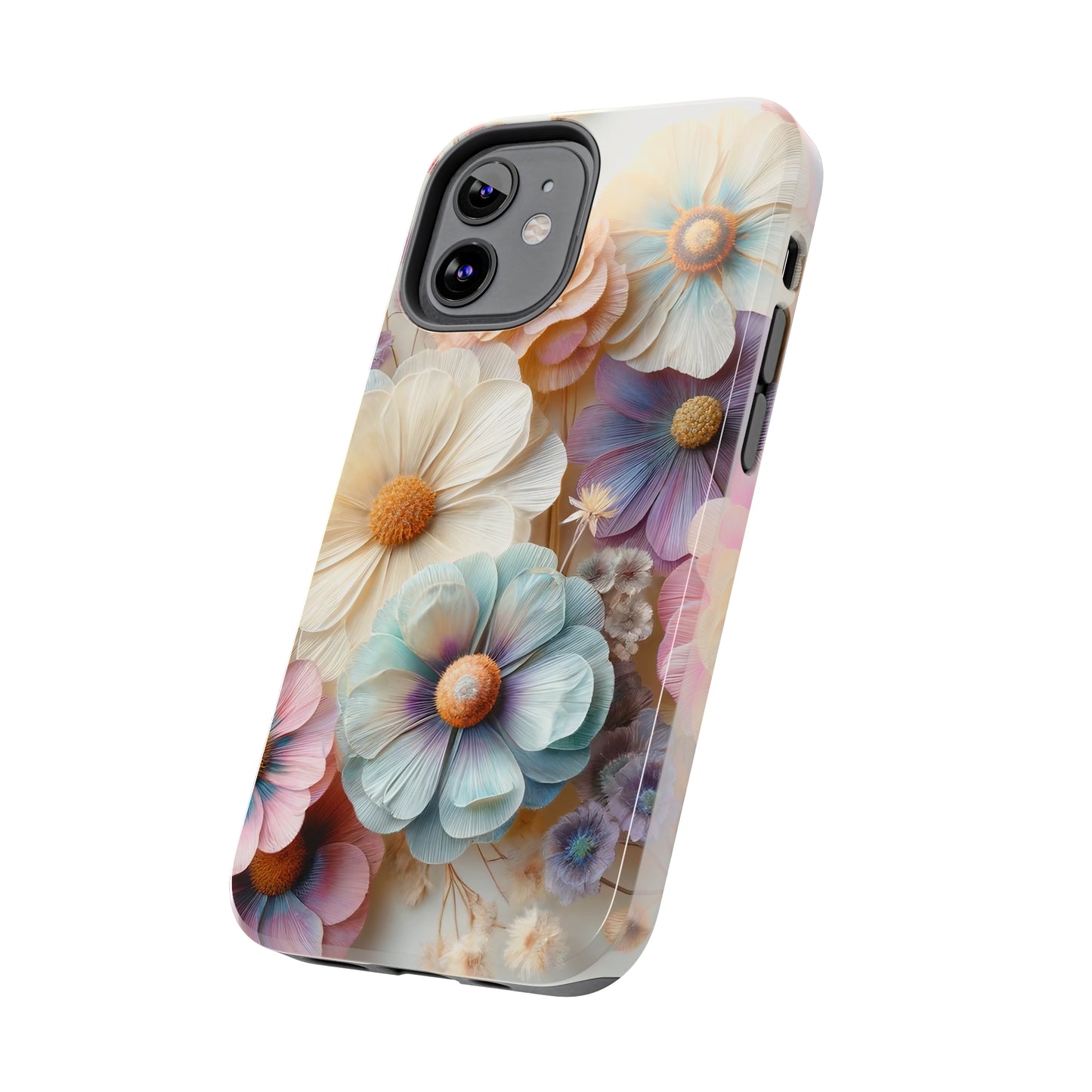 Beautiful Spring Flower Bouquet Digital print Design Tough Phone Case compatible with a large variety of iPhone models, Gift, Phone Case