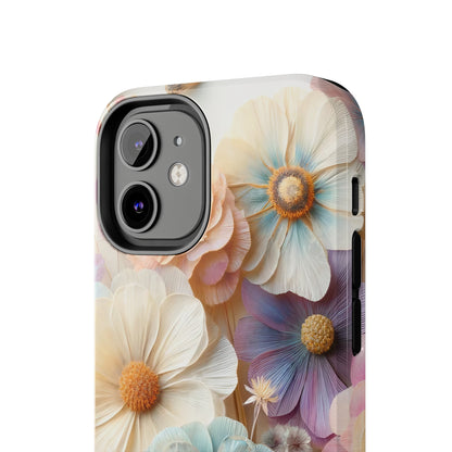 Beautiful Spring Flower Bouquet Digital print Design Tough Phone Case compatible with a large variety of iPhone models, Gift, Phone Case