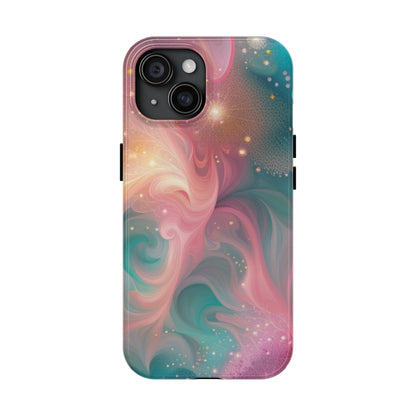 Pastel Pattern Design Tough Phone Case compatible with a large variety of iPhone models, Phone Case, Gift