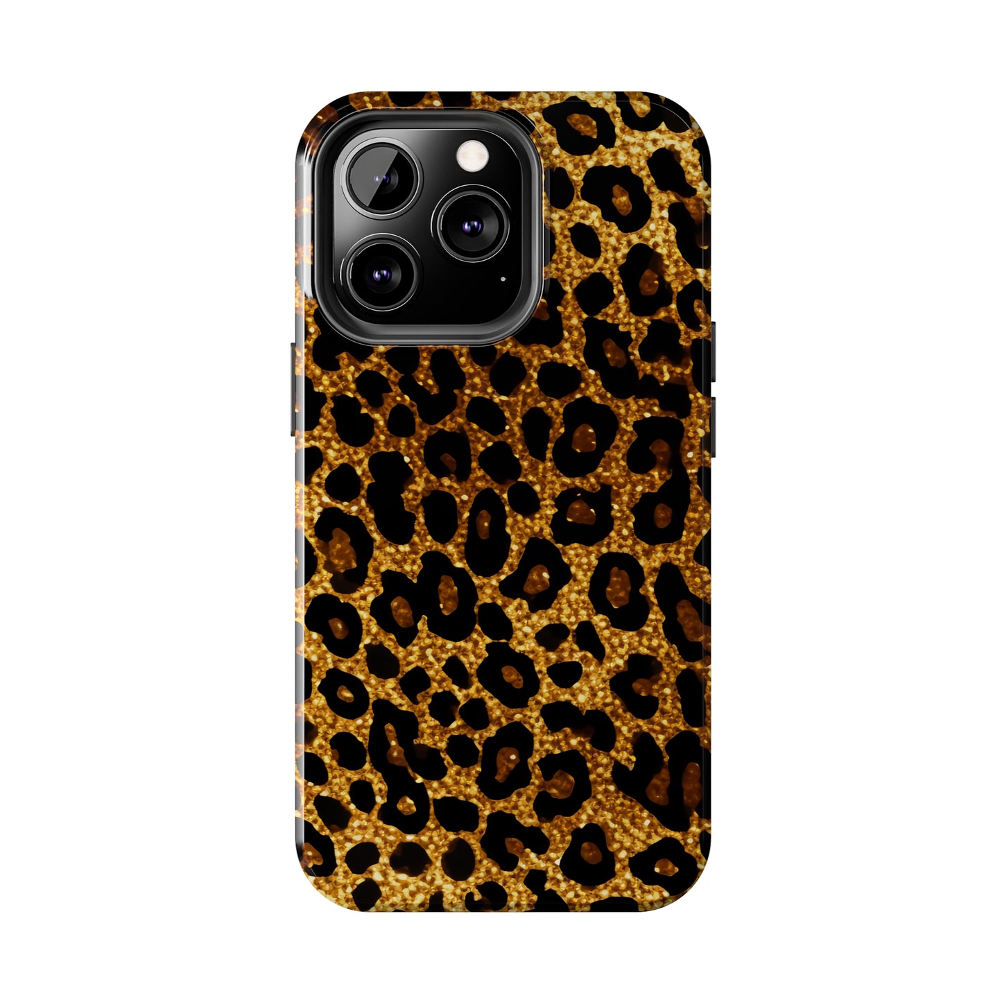 Cheetah Print design Tough Phone Case compatible with a large variety of iPhone models, Birthday Gift, Phone Case