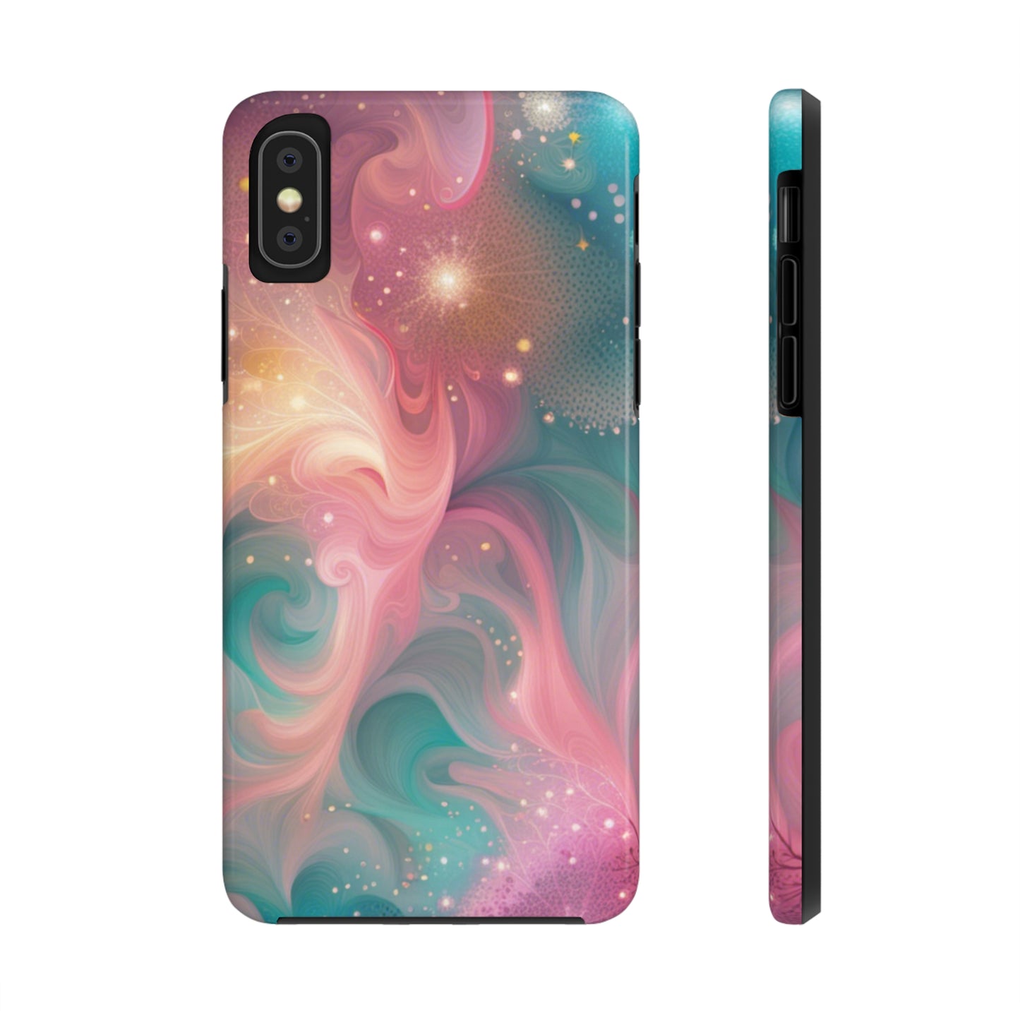 Pastel Pattern Design Tough Phone Case compatible with a large variety of iPhone models, Phone Case, Gift