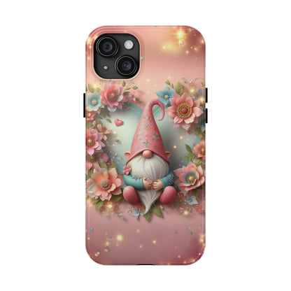 Super Cute Gnome Digital print Design Tough Phone Case compatible with a large variety of iPhone models, Gift, Phone Case