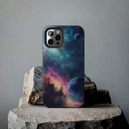 Galaxy pattern Digital print Design Tough Phone Case compatible with a large variety of iPhone models, Gift, Phone Case