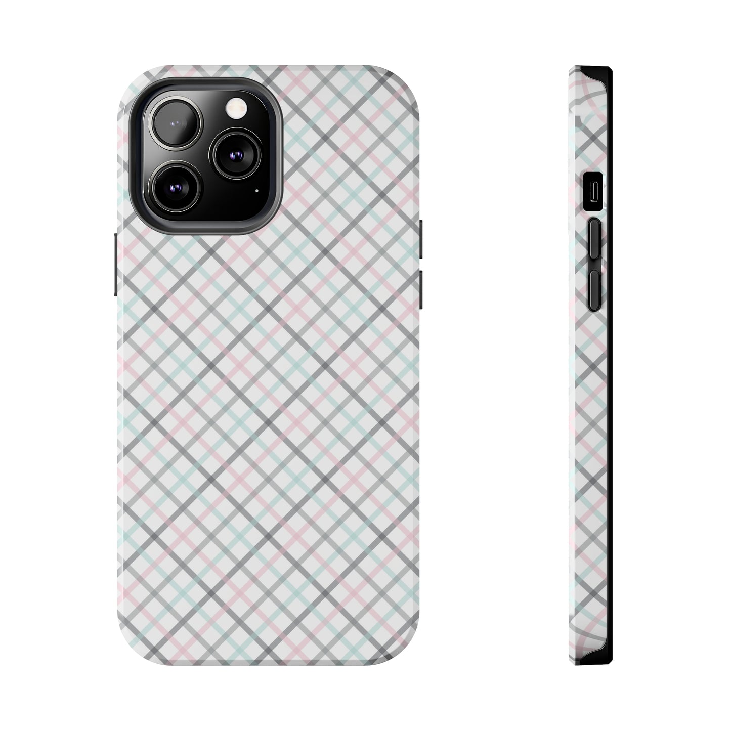 Multicolor Striped Pattern design Tough Phone Case compatible with a large variety of iphone models