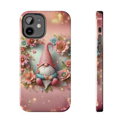 Super Cute Gnome Digital print Design Tough Phone Case compatible with a large variety of iPhone models, Gift, Phone Case