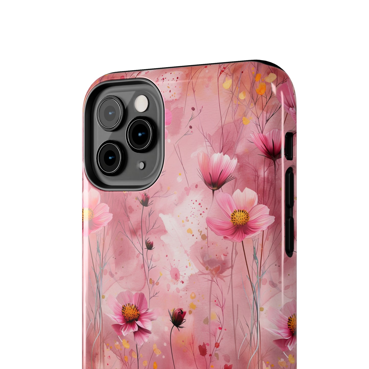 Pastel Grunge Floral pattern iPhone Case, Aesthetic Phone Cover, Artsy Floral Design, Protective Phone Cover compatible with a large variety of iPhone models, Phone Case, Gift