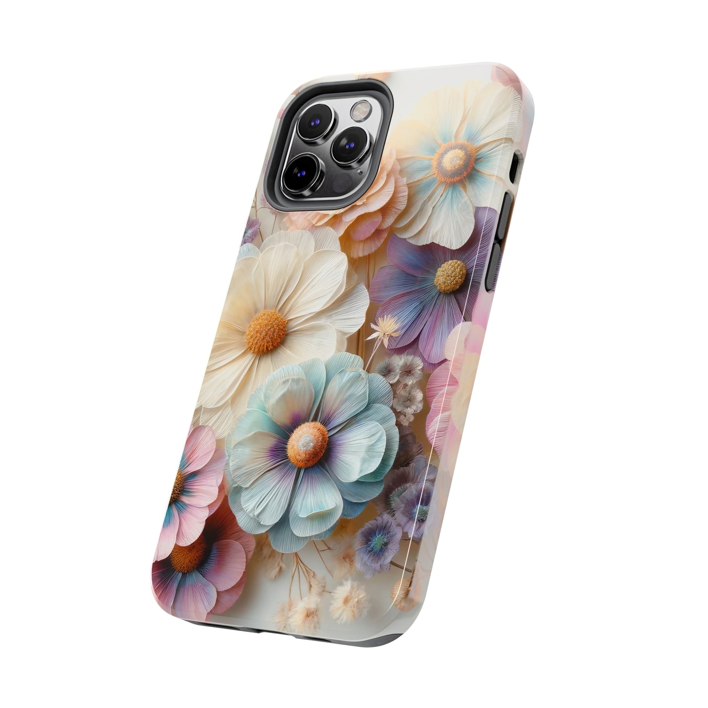 Beautiful Spring Flower Bouquet Digital print Design Tough Phone Case compatible with a large variety of iPhone models, Gift, Phone Case