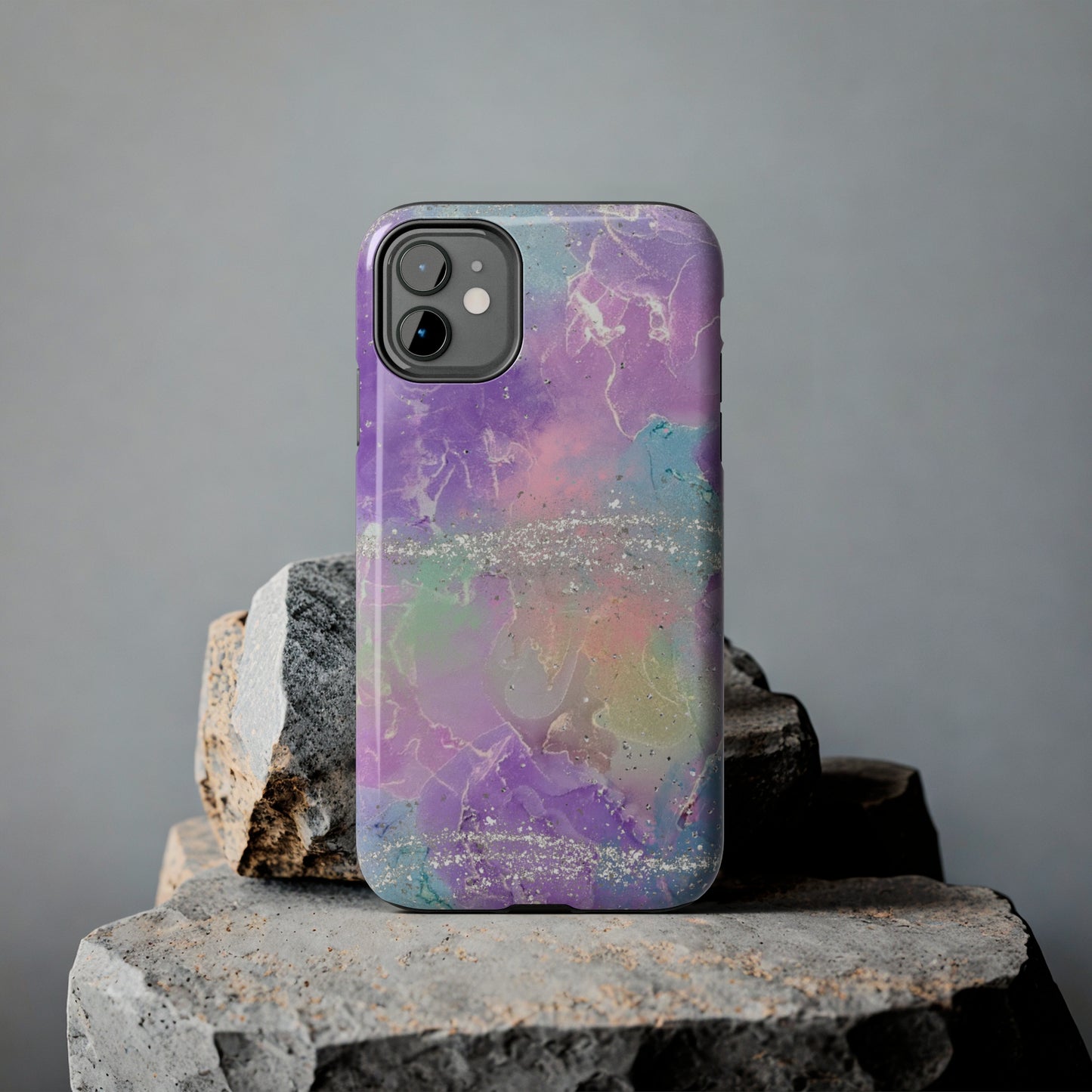 Watercolor print design Tough Phone Case compatible with a large variety of iphone models