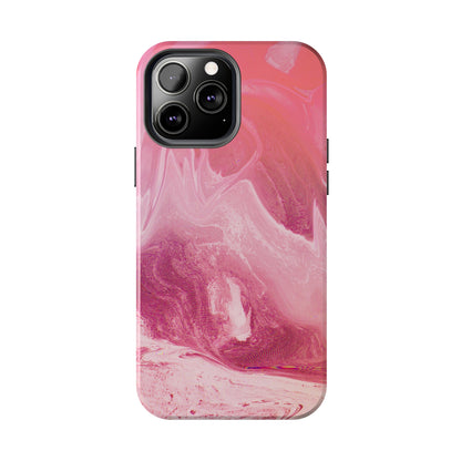 Pink Marble Design Tough Phone Case compatible with a large variety of iphone models, Gift, Phone Case