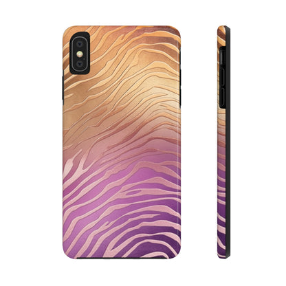 Modern Twist Zebra print design Phone Case- Lightweight, Impact Resistant Cover for iPhone 6, 6s, 12, 13, 14, 15